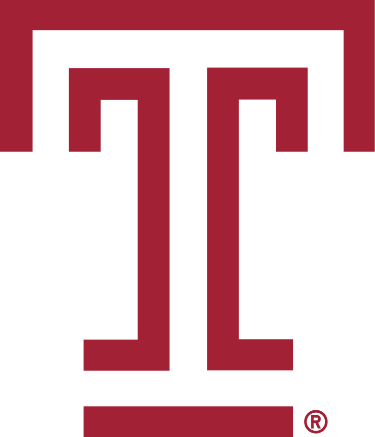 Temple Owls 2020-Pres Primary Logo iron on transfers for clothing